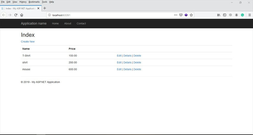 Run and see the result